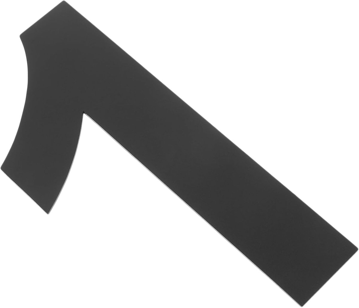 Huisnummers zwart plaquettes Roestvrijstalen Moderne plaat s voor buiten modern huisdeur nummerbord Black