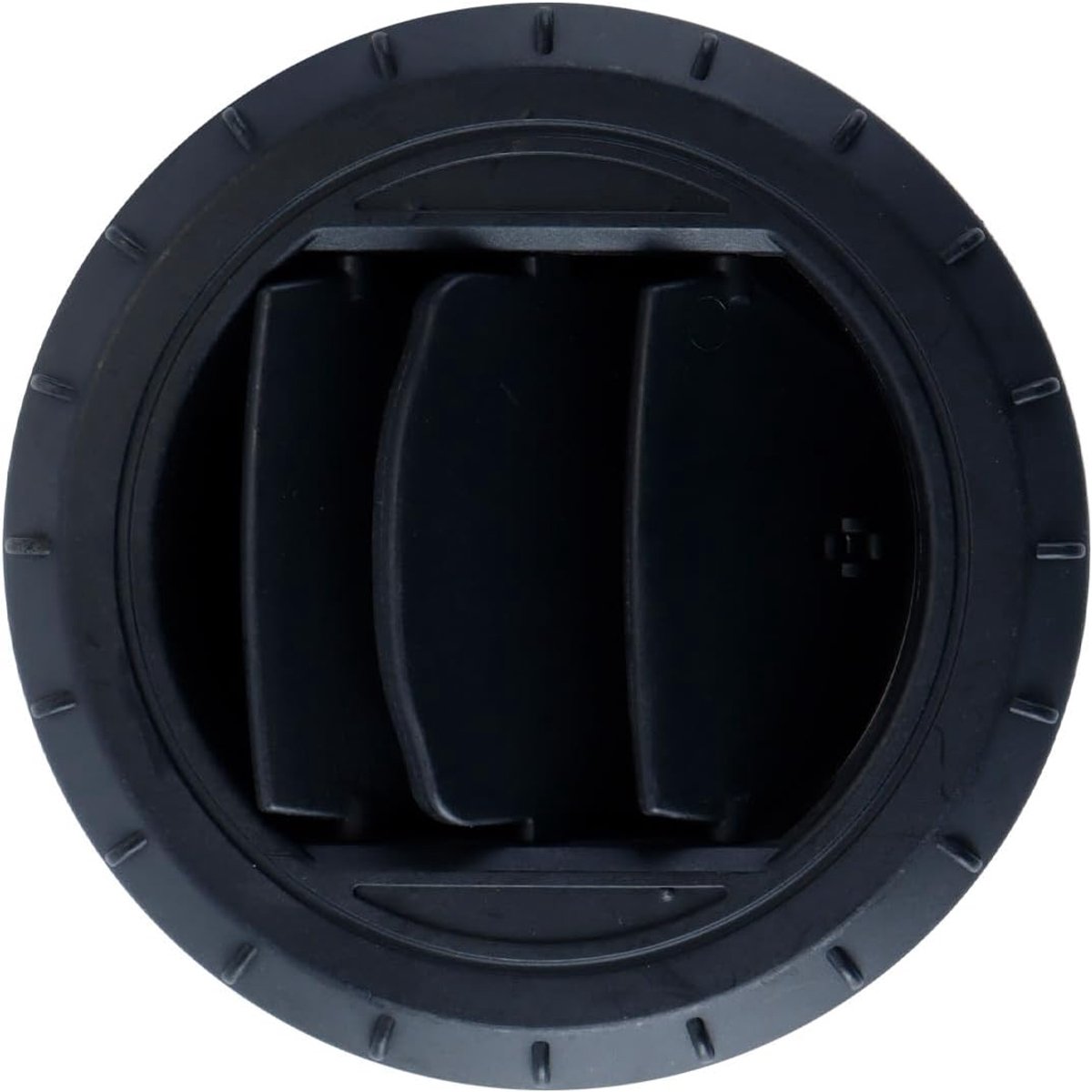 60 mm dieselverwarmingskanaalslang, luchtafvoer, draaibare opening, hulpverwarming, zwart plastic met 360 graden rotatie