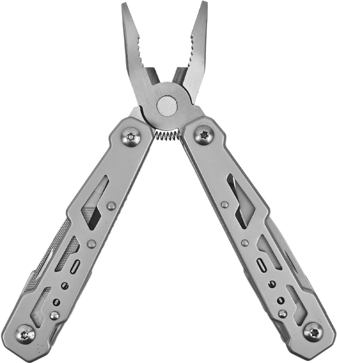 13-in-1 multitool met tang, EDC multitool met glasbreker & gordelsnijder voor kamperen, vissen en buitenactiviteiten