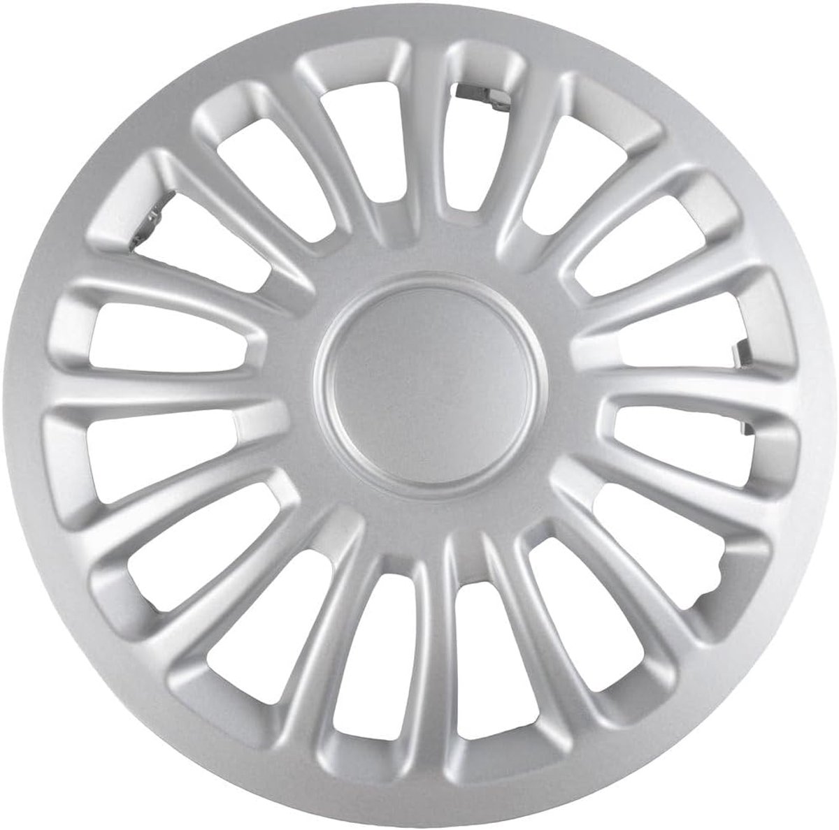SnelShoppen - 13" Auto Wielen Deksel Set - 4-delige Universele ABS Grijze Velgen Covers - Eenvoudige Installatie voor Auto's