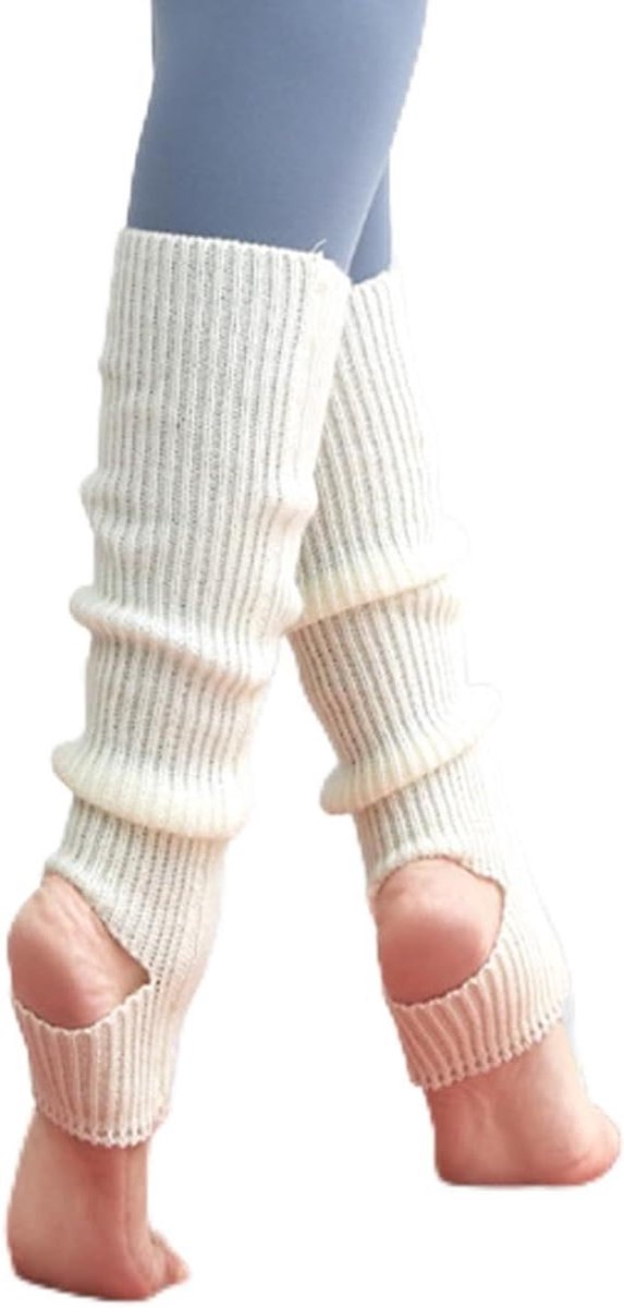 Sokken voor dames, gebreide lange beenwarmers voor fitness, dansen, dagelijks gebruik - blijf warm en stijlvol