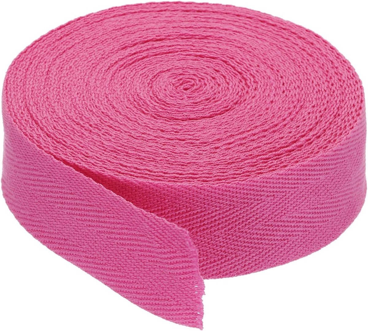 2,5 cm Katoen Twill Tape 10 Yards Katoen Lint Bias Binding Tape Visgraat Webbing Trim Voor Naaien Gift Wrapping Craft DIY Rose Rood