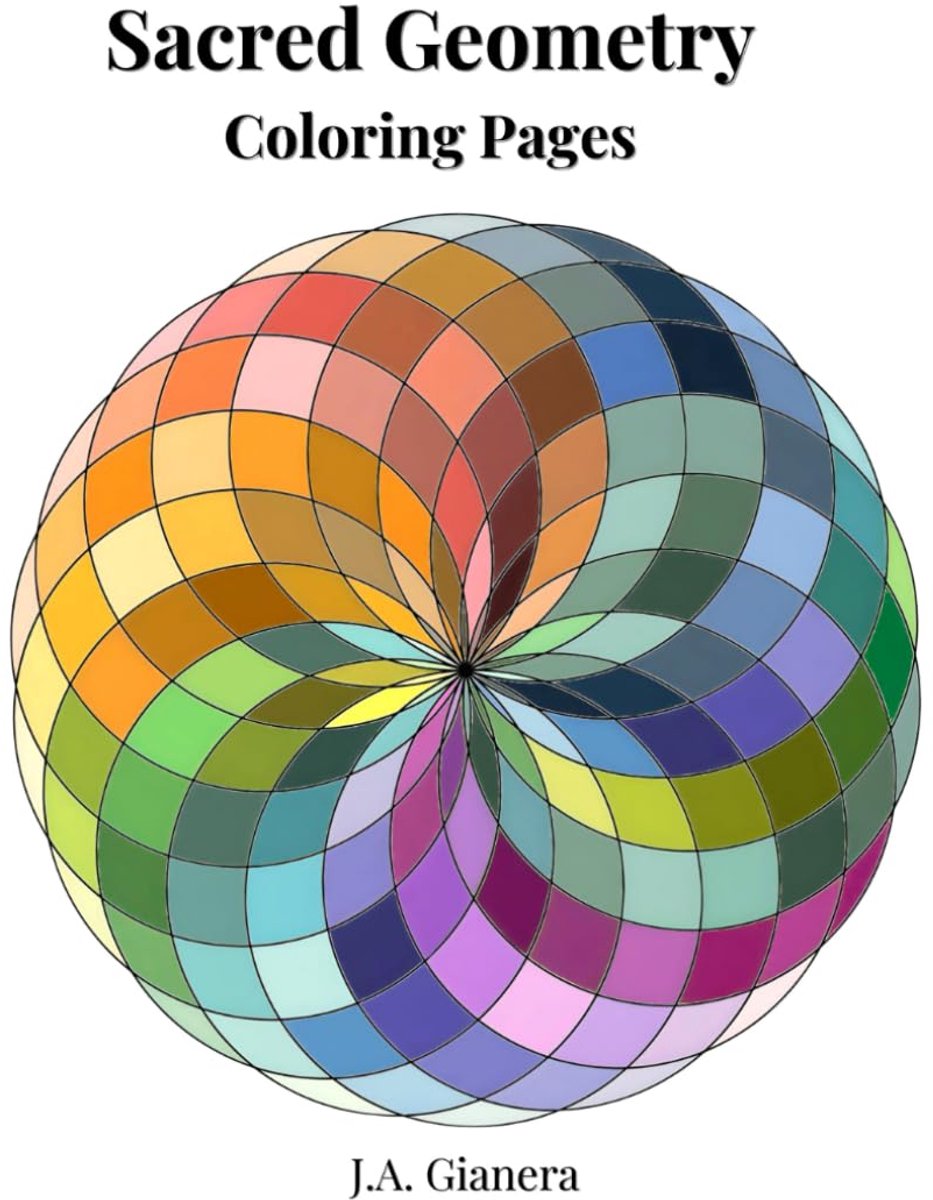 Geometry Coloring Book for Adults