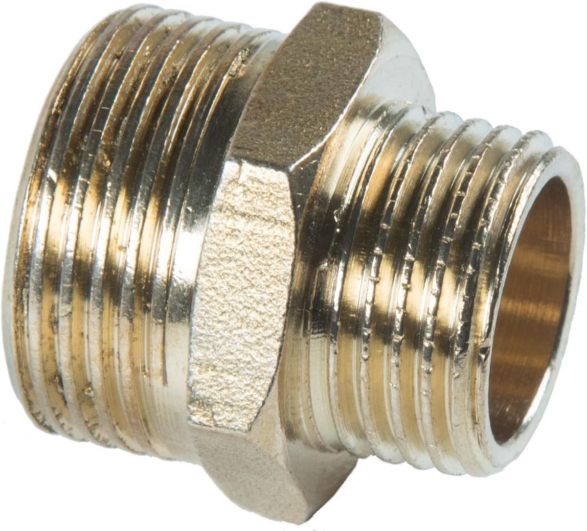 messingrood. -Tepel 1/2 inch x 3/8 inch, TEC396420 3/4 inch x 1/2 inch