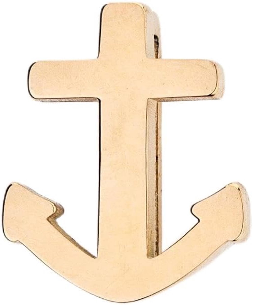 Anker-bedeltje voor mesh-armband | Anchor Charm | Charmband Charms,