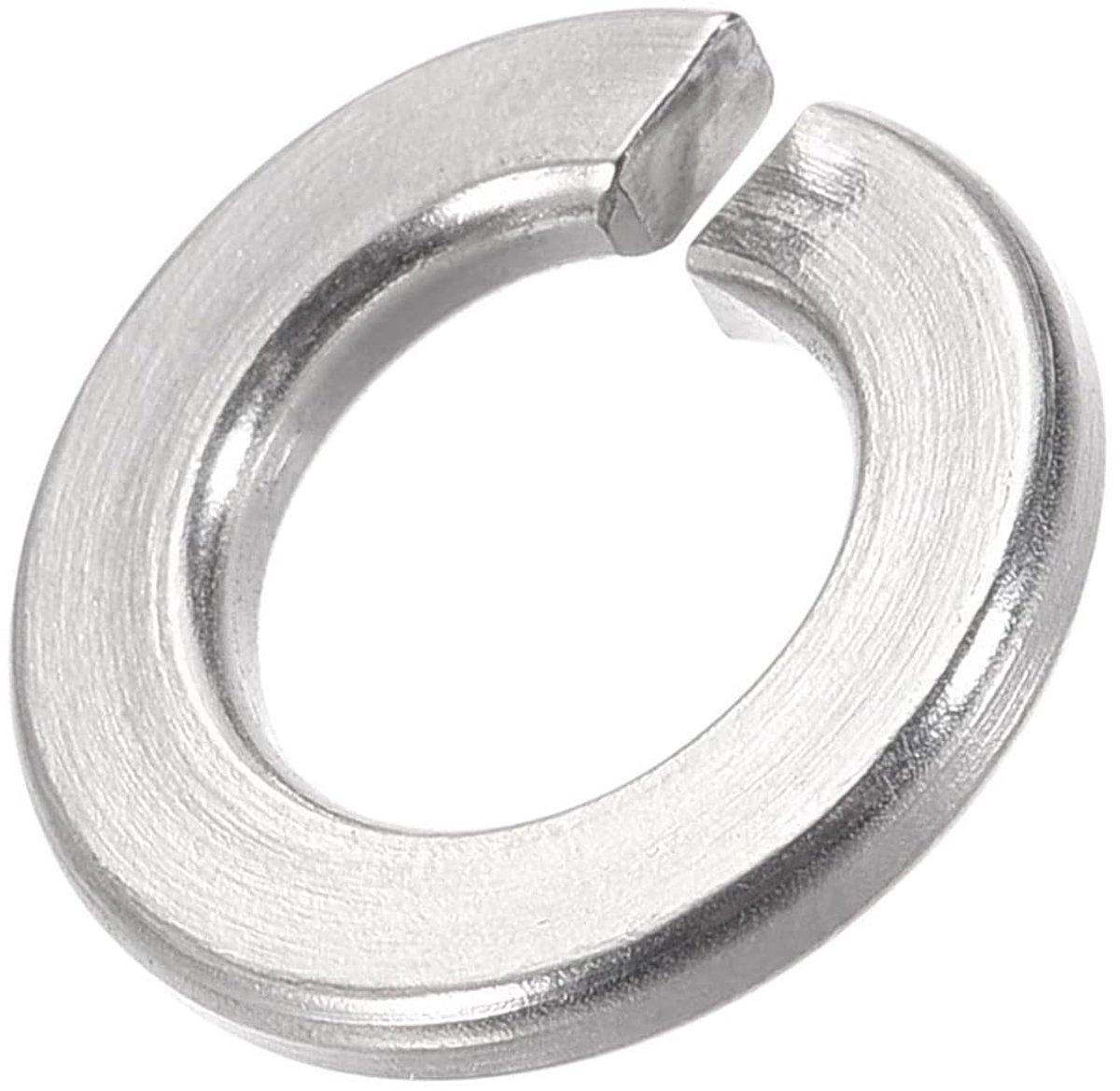 Splijtschijf (7/16") 25 stuks, 304 roestvrij staal, veerring, sluitring, elastische afdichting, voor huishoudelijk gebruik