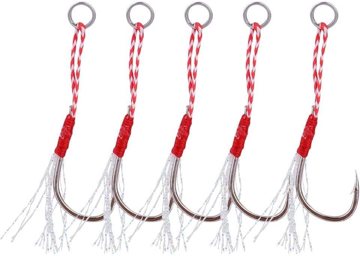 Haken zware metalen vishaken grote zeevisserij haken tonijn haken voor visgerei accessoires