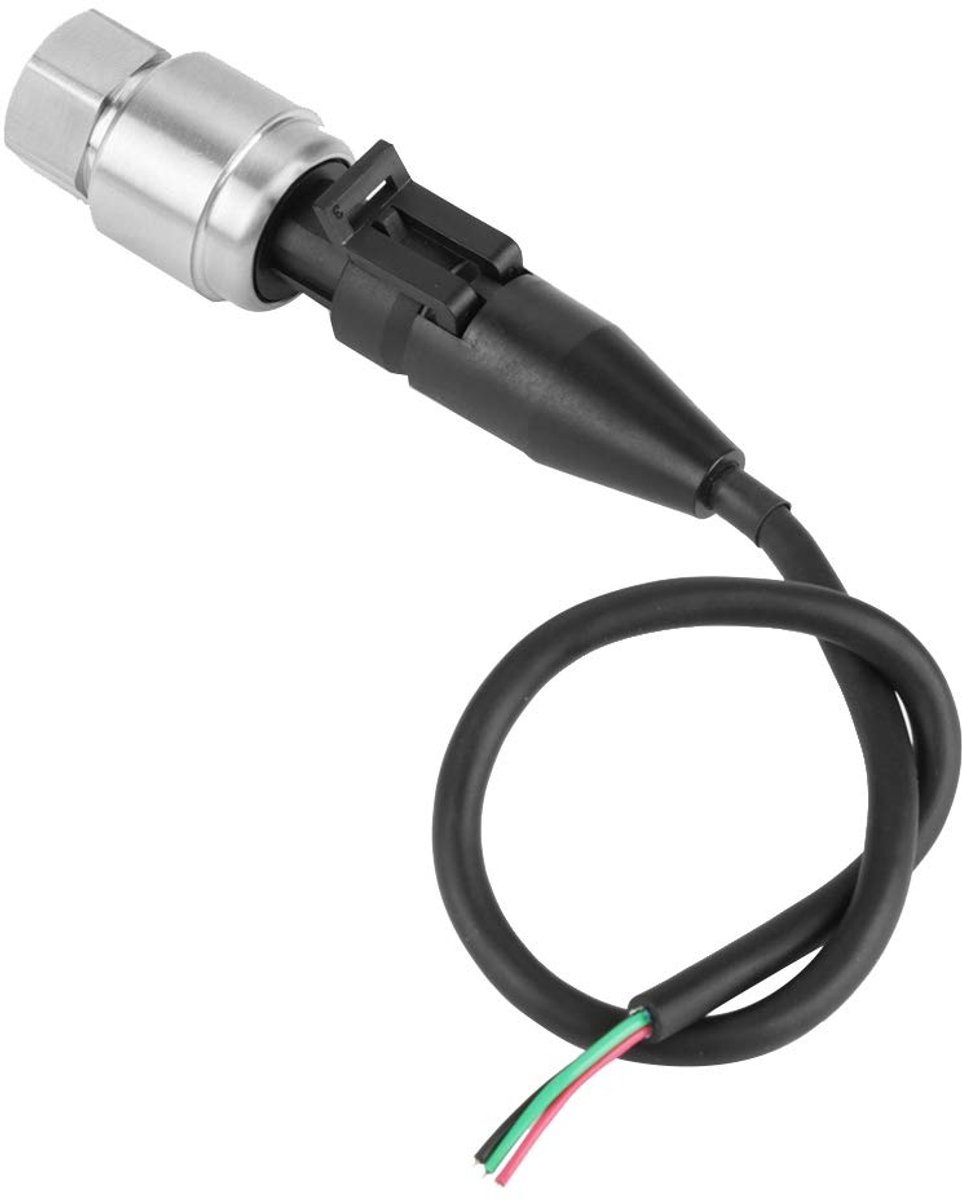 G1/4 Draad Rvs Transducer Luchtdruksensor met Overspanningsbeveiliging voor Olie Brandstof Lucht Water(0-30PSI)