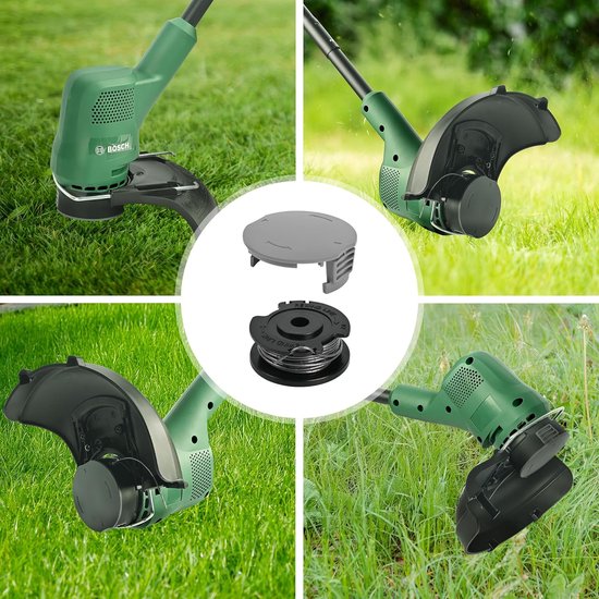 Spoelen voor Bosch EasyGrassCut Grastrimmer - 6 Spoelen en 2 Deksels — afbeelding 5