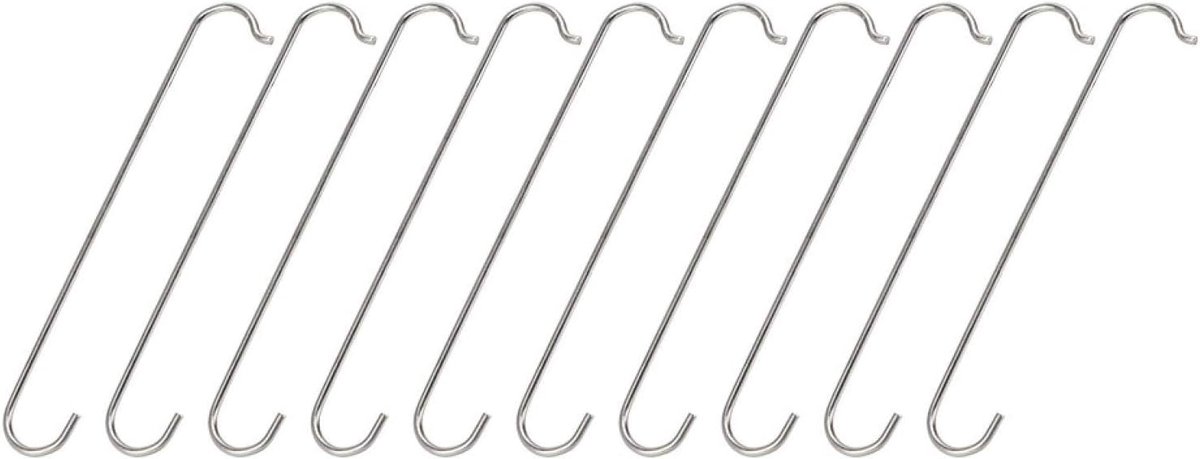 10 stuks Fietsketting Haak, Roestvrijstalen Fietskettinghaken Verbinding Reparatie Gereedschap Fietsketting Snijder Breker Gereedschap Geschikt voor Mountain Road Fietsen kettinghaak