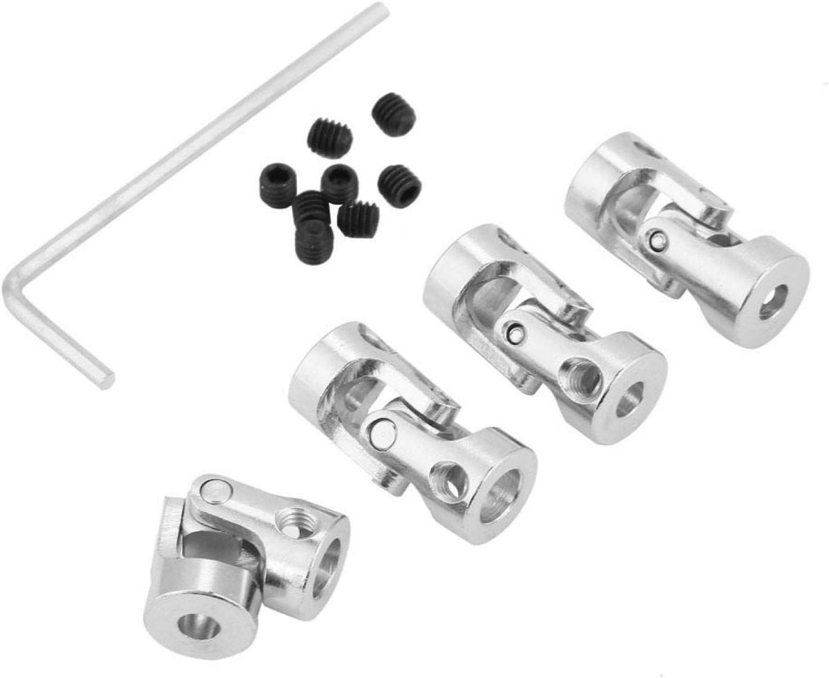 Universele Vernikkelde Ijzeren Motor DIY Stuurlengte 23mm OD 11mm Joint:(6x6mm)
