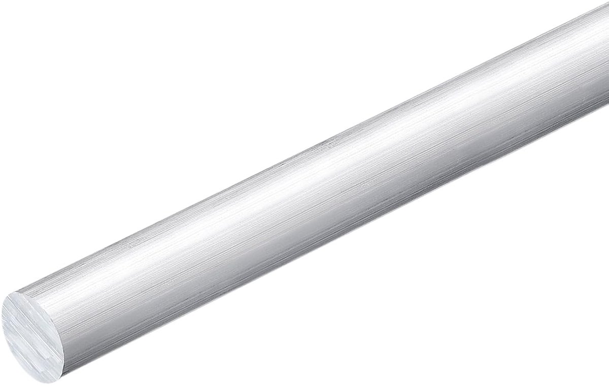 1 stuk 3/4 inch (19 mm) diameter ronde aluminium staaf 6 inch (153 mm) lengte 6061 aluminium ronde staaf massief draaibank materiaal voor industrie bouwwerken doe-het-zelf handwerk