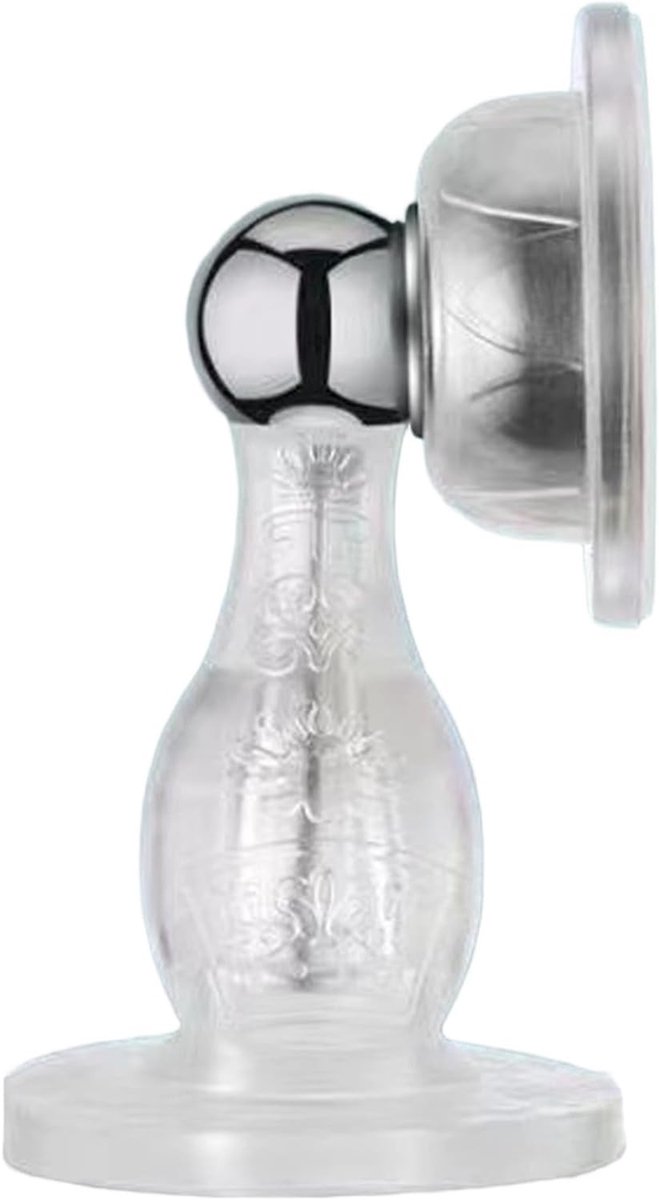 Magnetische Deurstopper Set van 2, Silicone Deurhouders zonder Boren, Transparante Deurstop voor Badkamer en Binnengebruik, Ideaal voor Veiligheid en Comfort