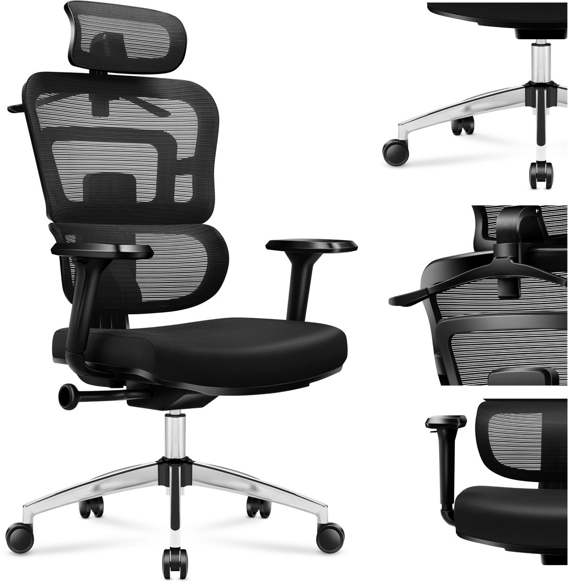 Mark Adler - Expert 4.9 Zwart - Bureaustoel - Ergonomische stoel - Kantoor stoel