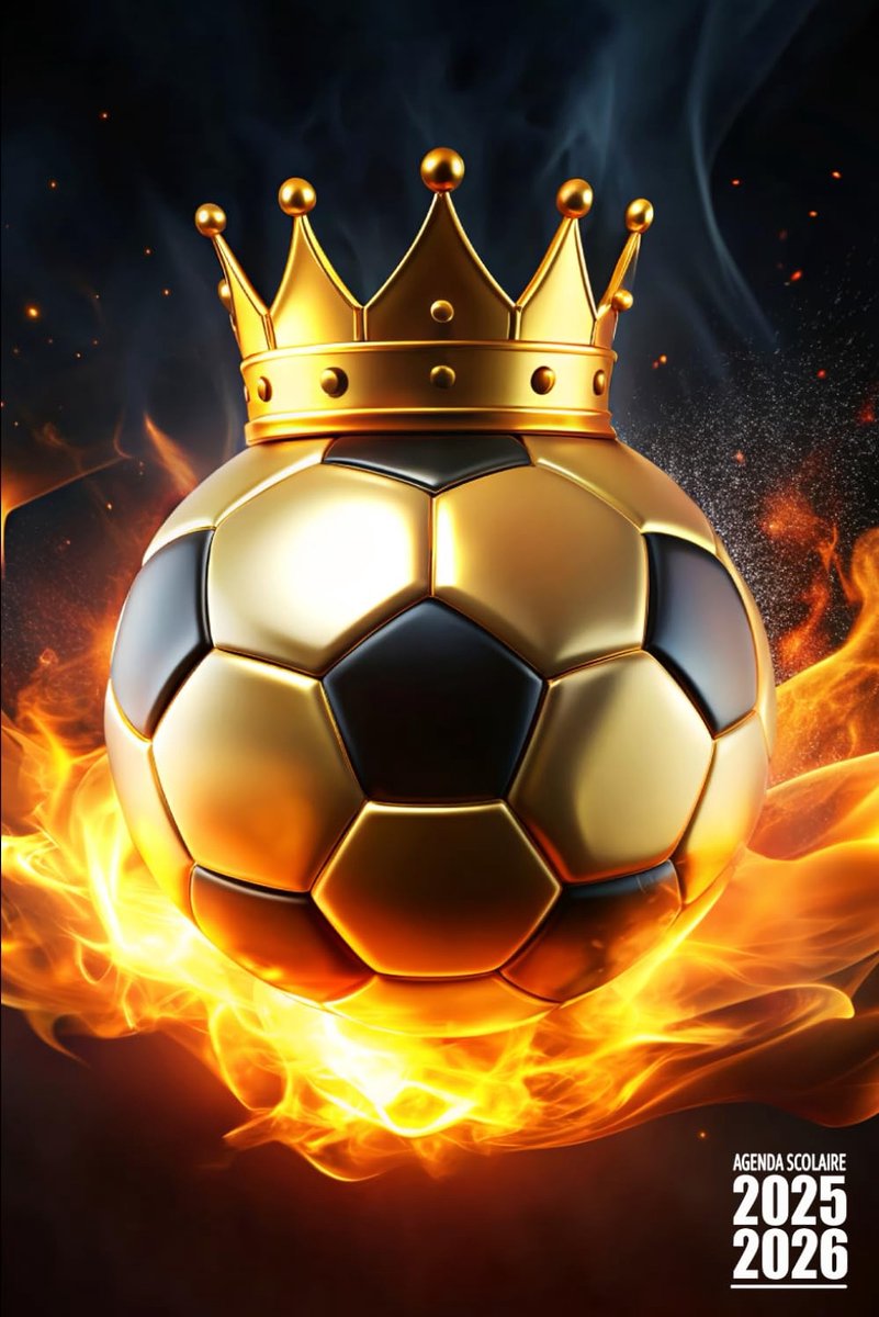 Thijox - Agenda Scolaire 2025-2026 Football - Fun Ballon de Foot Gamer - Ruimte voor Notities - Voor Jongens en Meisjes van September tot Juli - Perfe