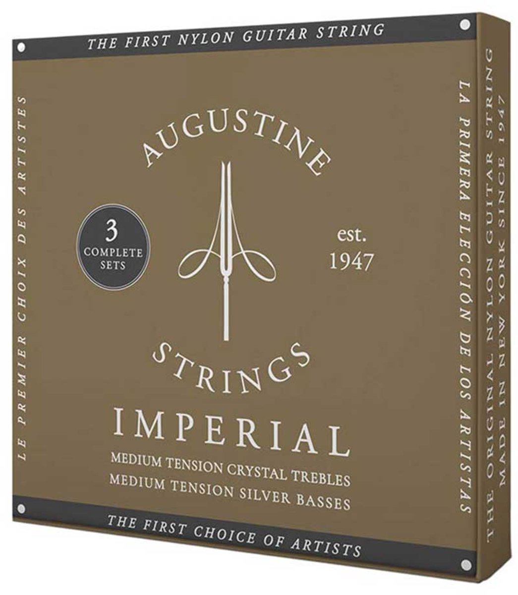 Augustine Imperial Red Snaren voor Klassieke Gitaar 3-Pack