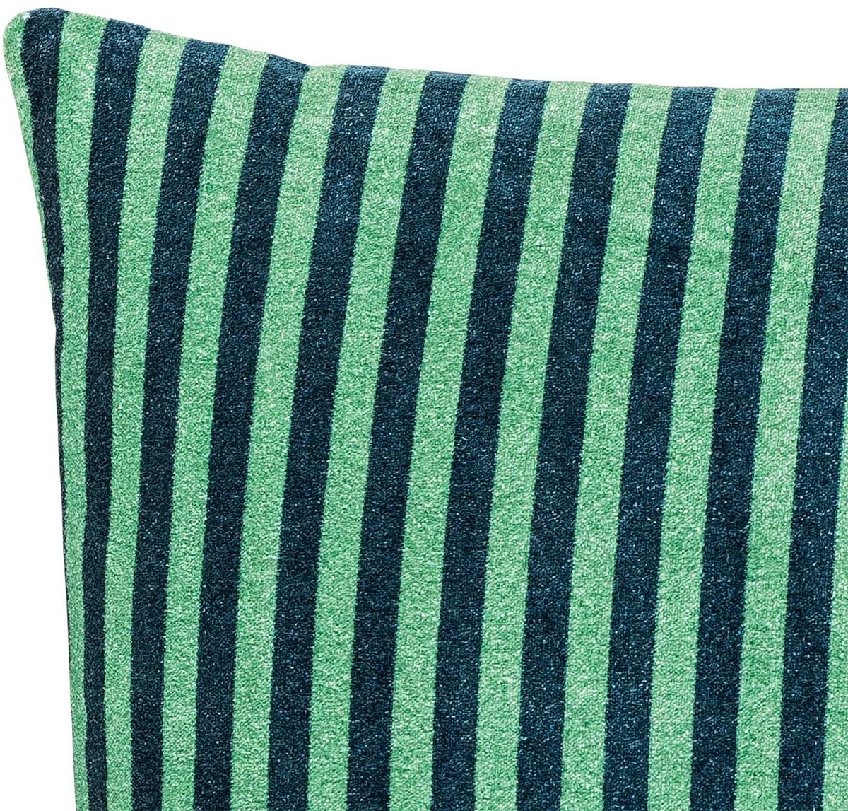 Bloomingville Kussen viscose groen Adia 50x50cm [gid://shopify/Metaobject/303100625231,gid://shopify/Metaobject/307234865487]