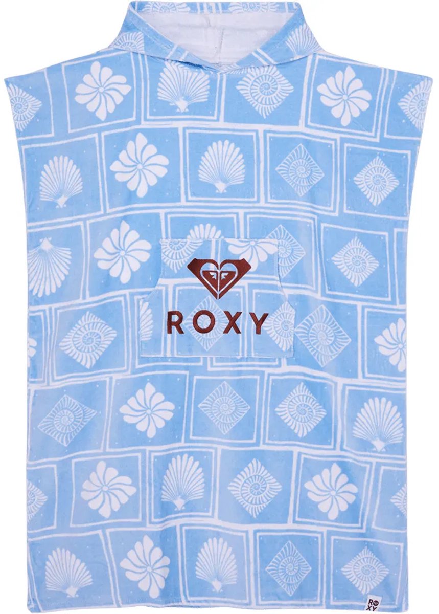 Roxy Stay Magical Printed Poncho Cerulean Shell Yeah S
