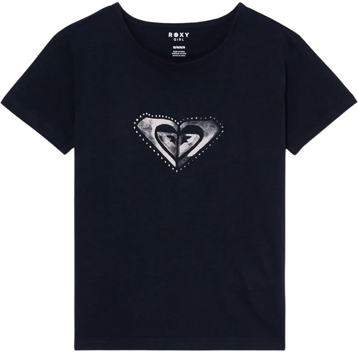 Roxy Lilyregular Nig T-shirt Met Korte Mouwen 14 Years Meisje Antraciet