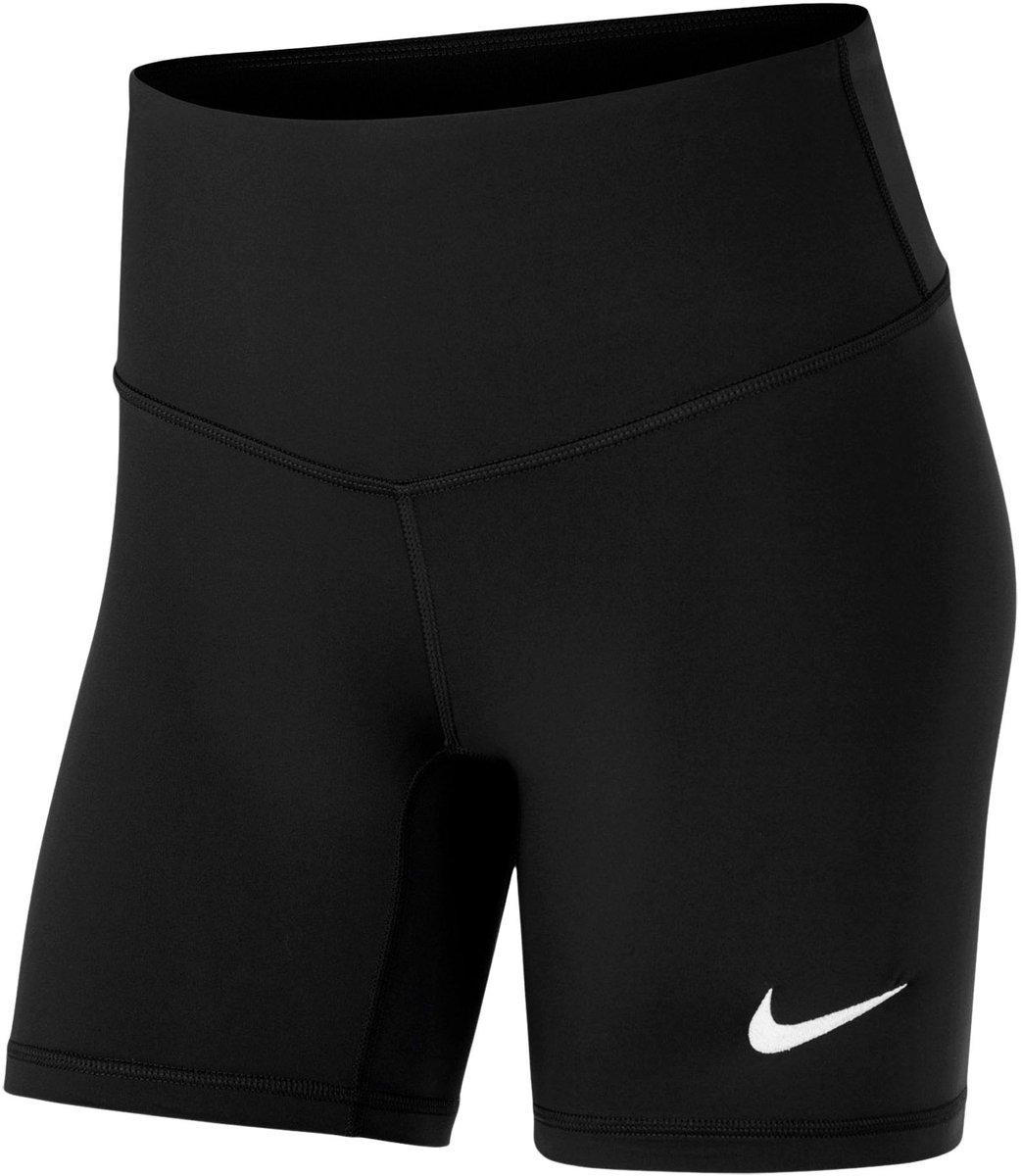 Nike Team Spike Short Tight Dames Zwart