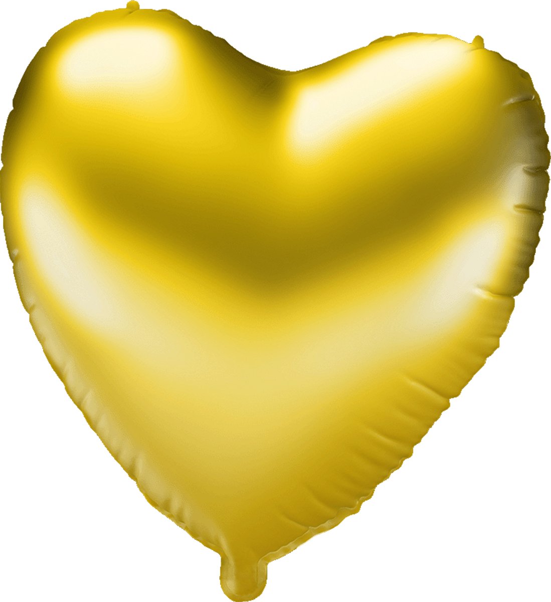 Foil balloon - Heart gold