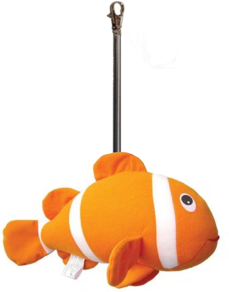 Wiebeldier aan veer - Clownvis