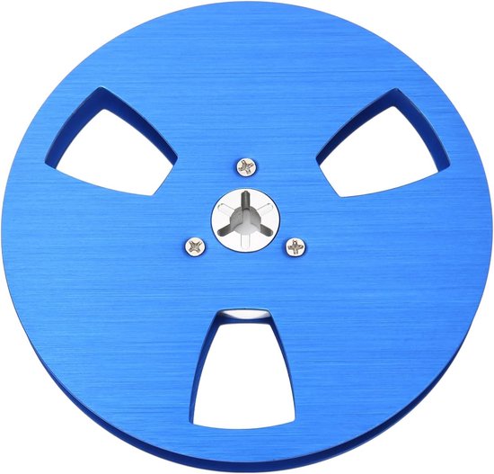 Lege 1 en 4 5 Inch Tape Reel van Aluminium Legering voor Geluidsopname en Audio-opslag (Blauw) — afbeelding 4