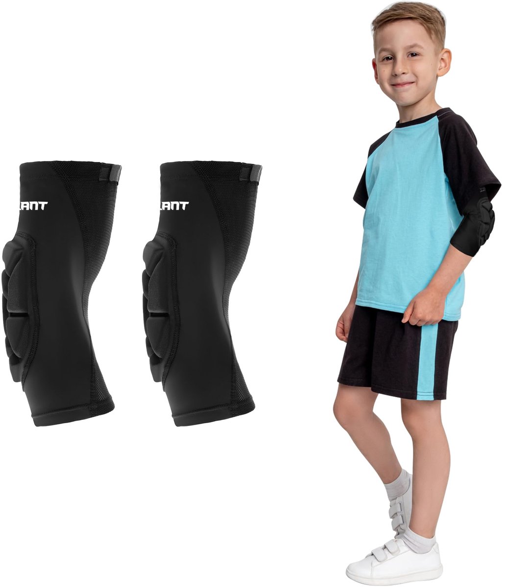 elleboogbeschermers kinderen - dik gevoerd - antislip - ideaal voor volleybal - ShopVlot