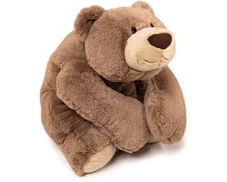 Verzwaringsknuffel Beer - Voor Volwassenen & Kinderen - Weighted Stuffed Animal - Verzwaringsknuffel 3 kg - Zware Knuffel - Gewichtsknuffel - Verzwaarde Knuffel - Beer Knuffel