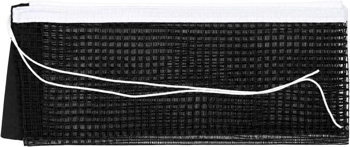 Polyester-katoenen pingpongnet 1,80 m - vervangend net voor tafeltennistafel, geschikt voor binnen en buiten, duurzaam en universeel gebruik