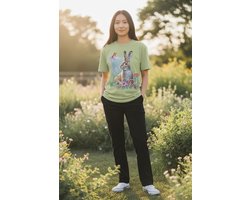 Haas Curious Cottontail The Coloured House T-shirt M