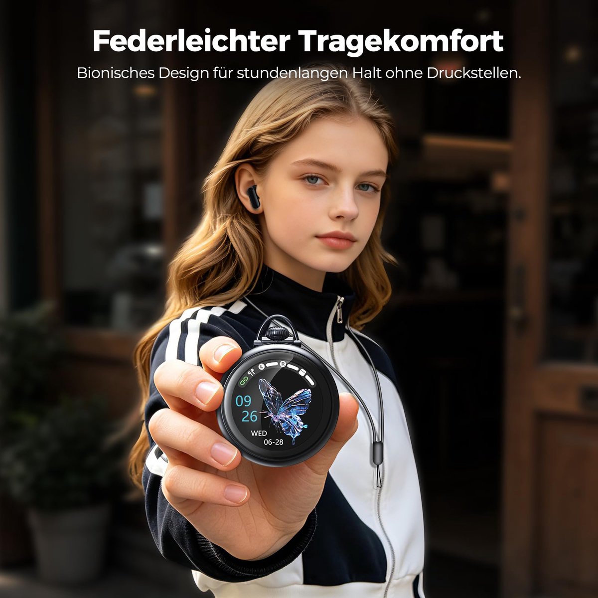 Draadloze koptelefoon met vertaling in real-time - 165 talen - Bluetooth 6.0 - ideaal voor reizen - ShopVlot