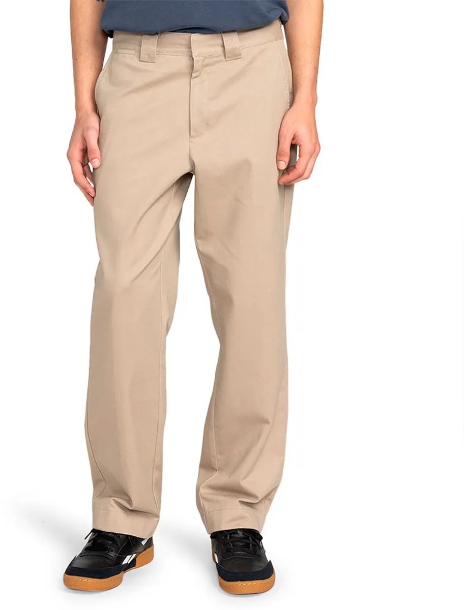 Element Work Relaxed Fit Chino Broek Beige 32 Man