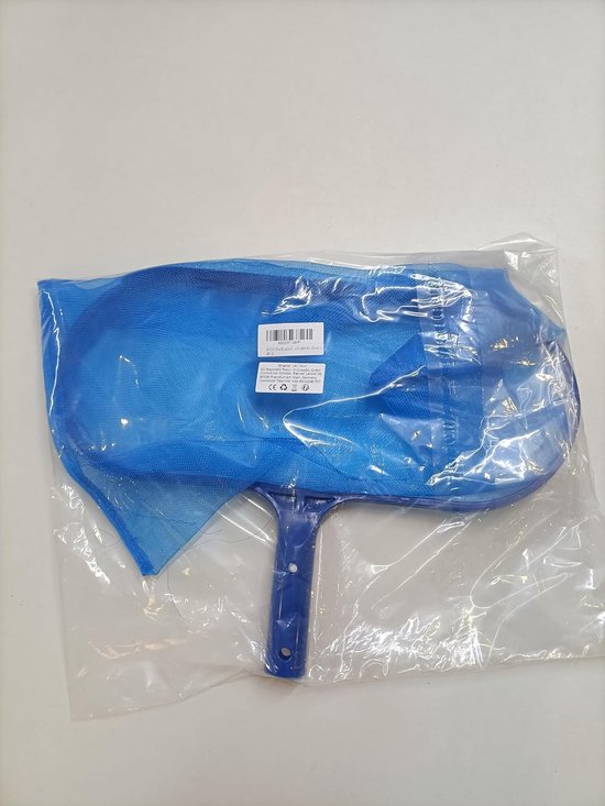 Zwembad Net - Schepnet Reiniger - Water Schoonmaken - Duurzaam Nylon - 10 x 5 cm - Blauw — afbeelding 3