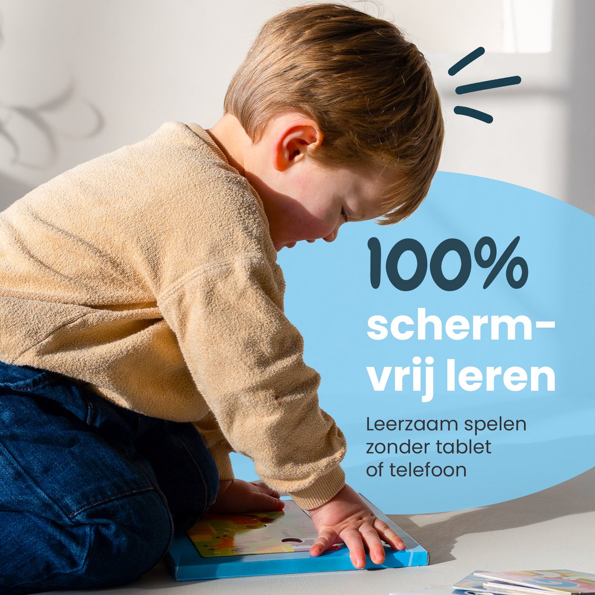 Beebie Babbels Taalbuddy Puzzel Bundel | Taalbuddy Blauw + Taalbuddy Puzzelvariant | Woordjes Leren & Interactieve Alfabet Puzzel | Pratende Flitskaarten | Nederlands Leren | Educatief Montessori Speelgoed | Taalontwikkeling — afbeelding 10