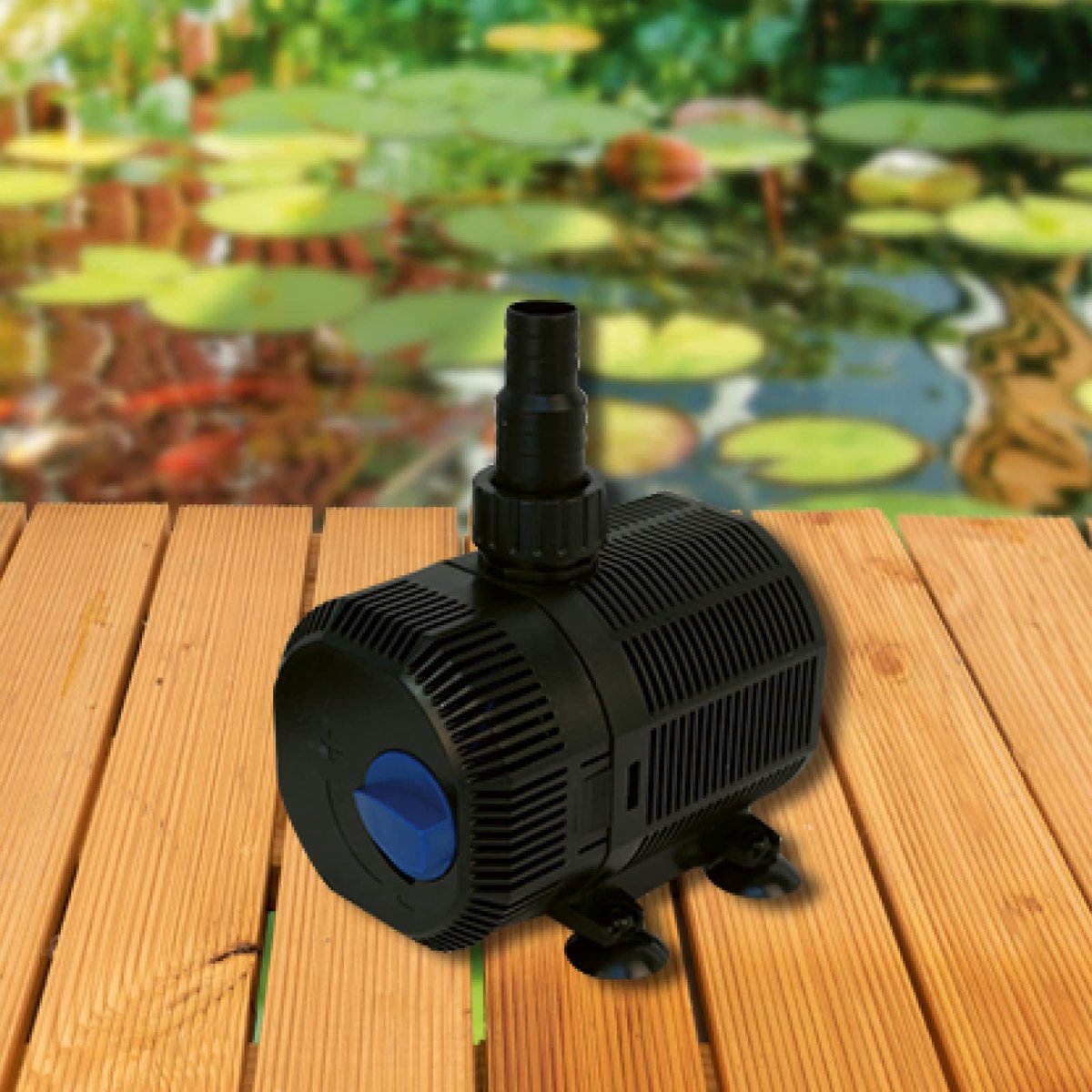 Vijverpomp 35 W - 2000 L/h - Compact ontwerp - Ideaal voor helder water - ShopVlot