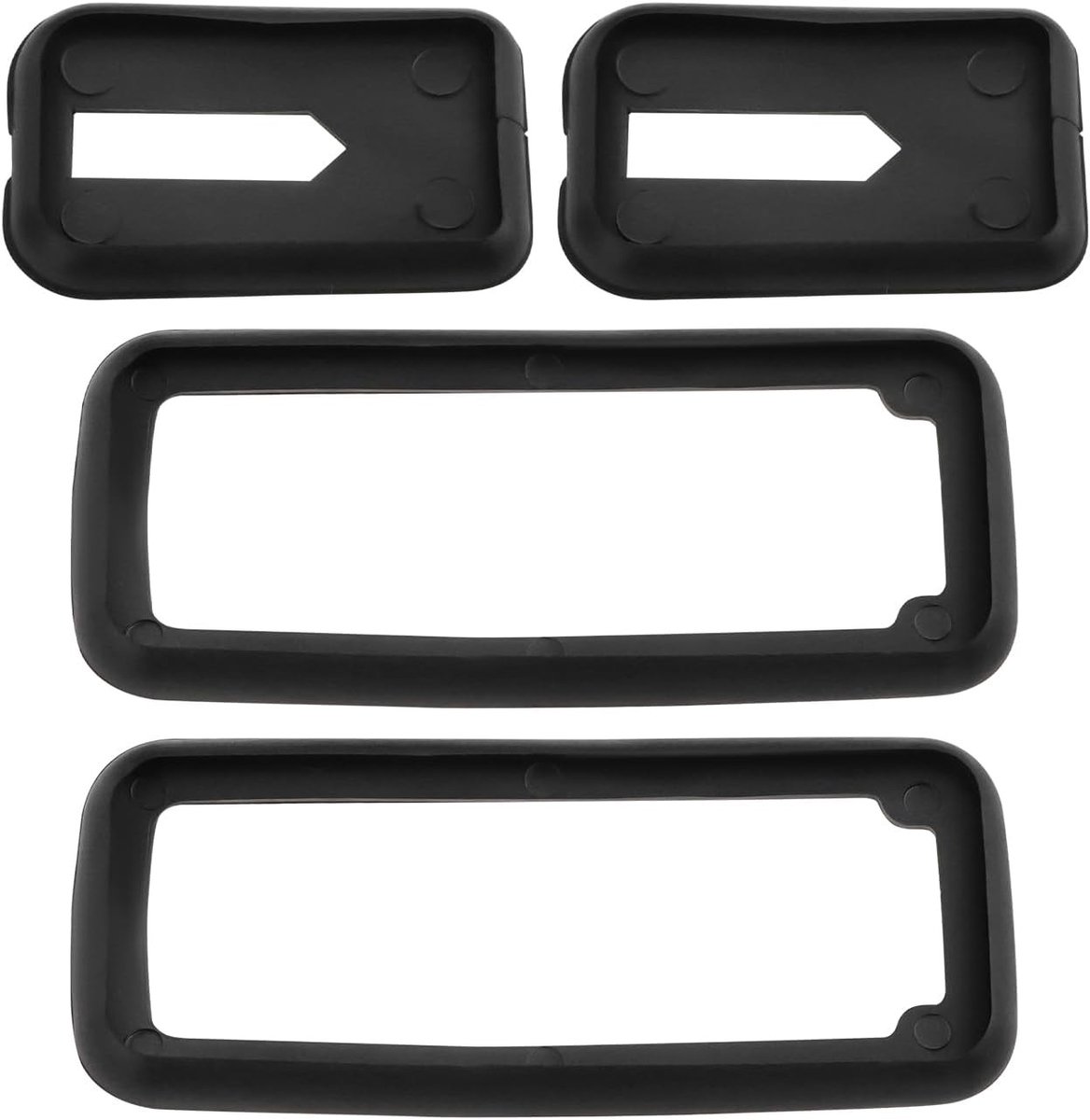 2 Pairs Deurhendel Seal Kit, Basis Kit, Vervangingsonderdeel voor VW Golf, Cabrio en Scirocco - 191837209S 191837211, Duurzaam en Betrouwbaar