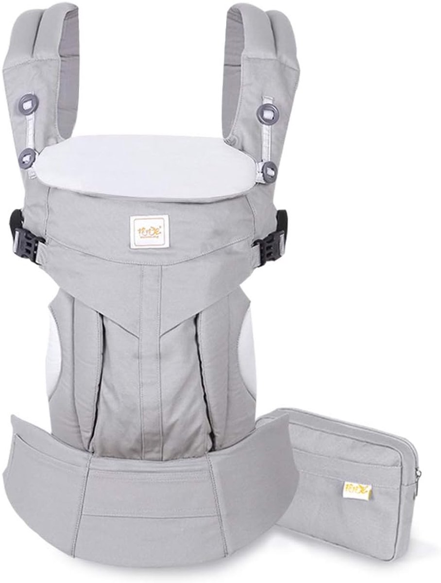 SONARIN Premium Convertible Baby Carrier with Storage Bag, Shaving Hood, Ergonomic for Newborn to Toddler (0-48 - ShopVlot