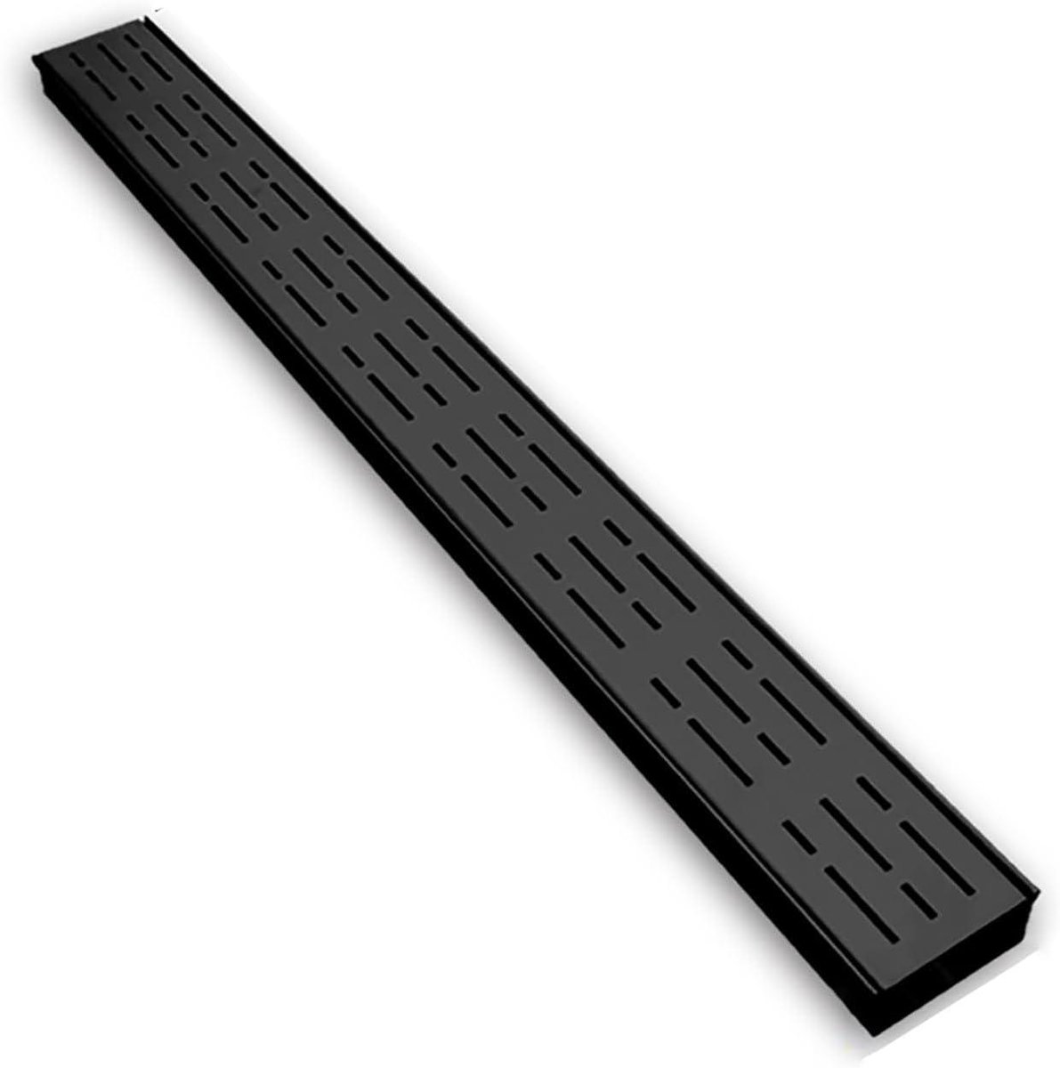 Afvoersysteem RVS - Drainage rooster - Water afvoeren - Hoge weerstand - 1 meter - Zwart