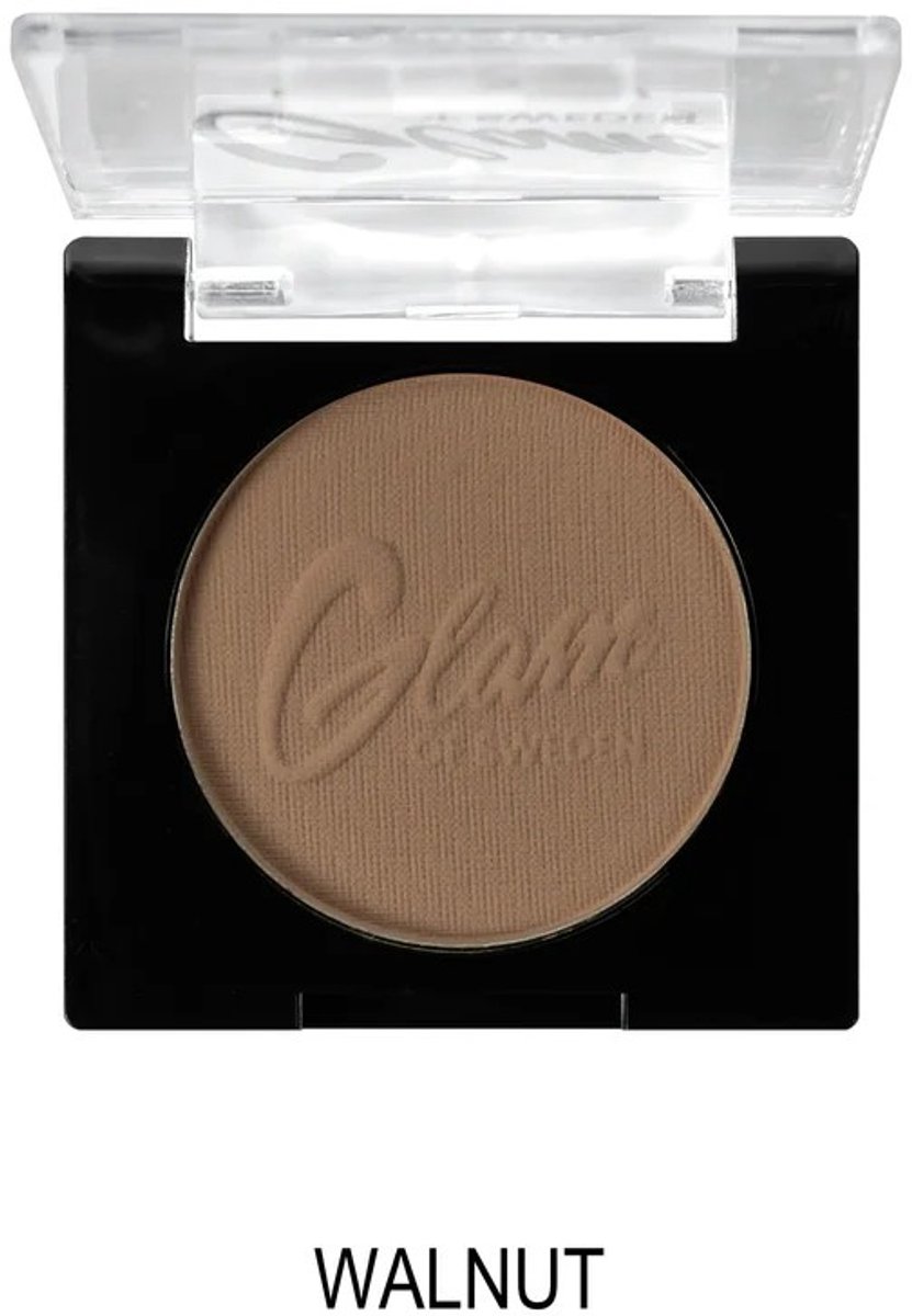 Glam of Sweden - Mono Oogschaduw - Matte - Licht Bruin - Eyeshadow - Walnut - 1 Doosje met 2,5 g inhoud