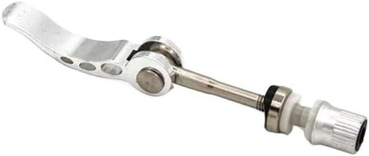 Fietszadelklem - Zadelpen klem - Hoogte aanpassen - Snelle montage - 31.8mm - Zilver