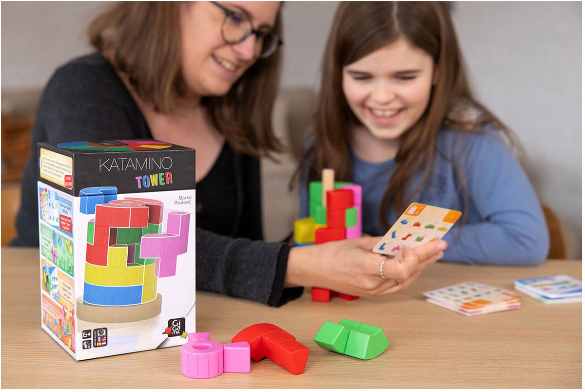 Gigamic - Katamino Tower - 3D puzzelervaring — cadeau in Spellen & Speelgoed - foto 8