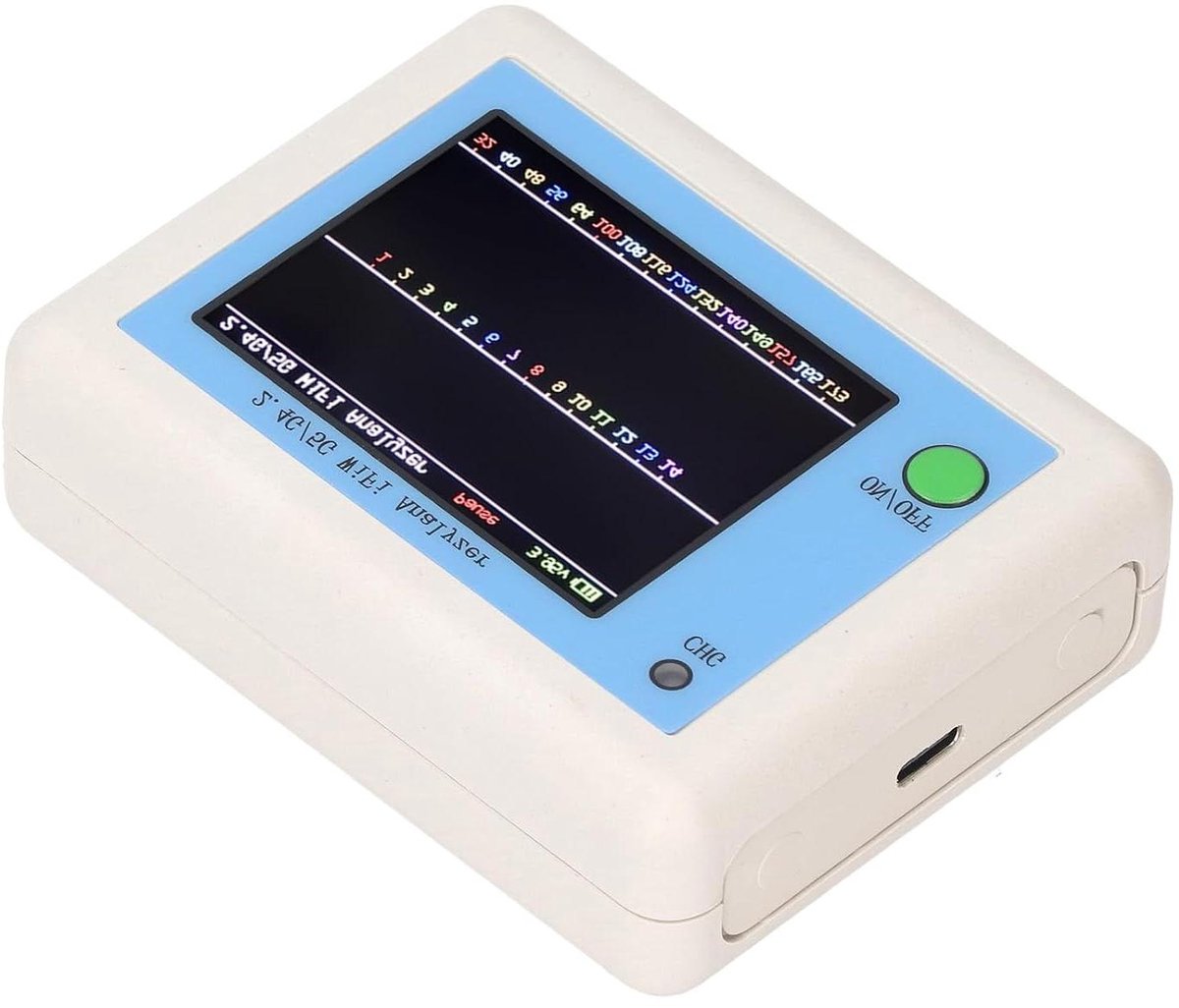 Wifi Analyzer - Netwerk Scanner - Wifi Optimalisatie - TFT Kleurenscherm - 2.4 Inch - Zwart