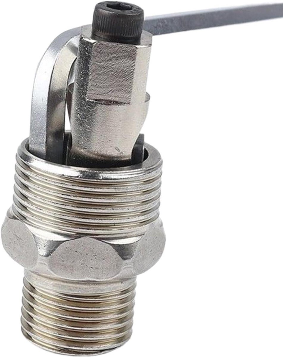 Schroefverwijderaar - Kapotte Schroef Trekker - Reparatie Werkzaamheden - Dubbelzijdige Grip - 5 cm - Zilverkleurig