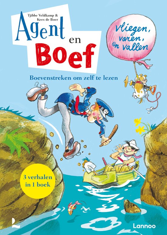 Agent en Boef - Agent en Boef vliegen, varen en vallen - cover