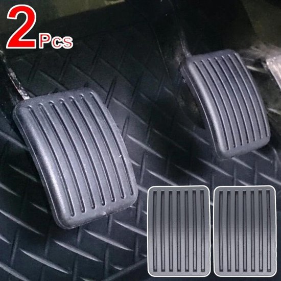 Auto Pedaalhoezen - Rem Pedaal Rubber - Verbeter Rijervaring - Antislip Ontwerp - 2 Stuks - Zwart — afbeelding 3