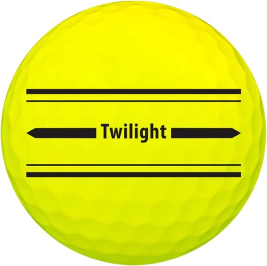 Glow in the Dark Golfballen - Nacht Golfballen - Golfen in het Donker - UV-Geactiveerd Gloeiend - 6 stuks - Geel — afbeelding 4