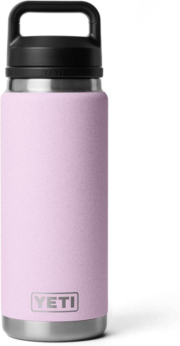 YETI Rambler Drinkfles Cherry Blossom 26oz (768ml) – RVS Thermosfles met Chug Cap – Vacuüm Geïsoleerd & Lekvrij – Duurzame Waterfles