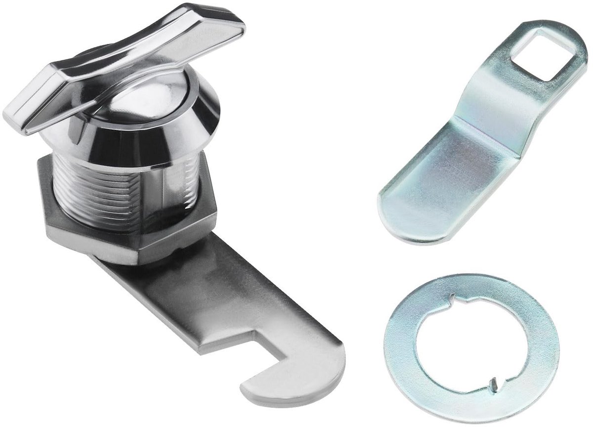 Dailygoods- Cam Lock Sleutelloze Vergrendeling - Zinklegering - Voor RV-deuren/Kasten/Laden - Eenvoudige Installatie - Draagbaar Ontwerp - Betrouwbaar Mechanisme