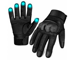 Professionele Sporthandschoenen - M（21-23cm）-Fietshandschoenen met Touchscreen Functie - Antislip Wielrenhandschoenen voor Heren en Dames - Mountainbike en Hardloop Handschoenen - Ademend en Winddicht - Unisex - Zwart